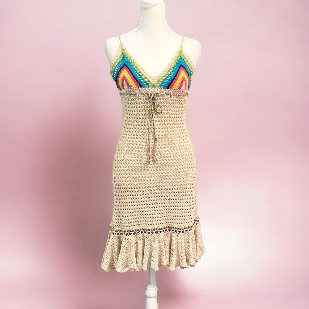 Free People Crochet Dress